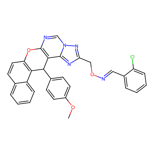 C31H22ClN5O3 structure