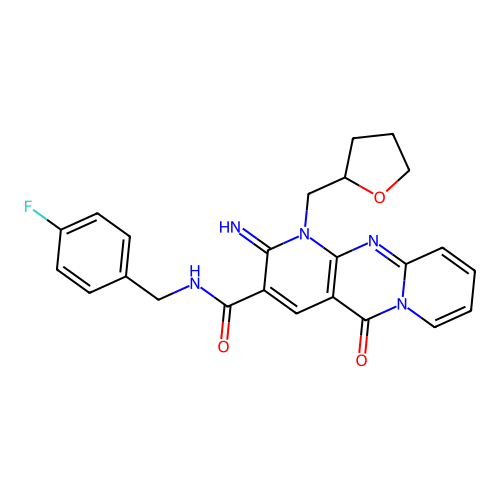 C24H22FN5O3 structure