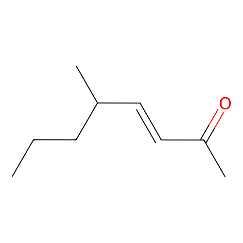 5-Methyloct-3-en-2-one structure