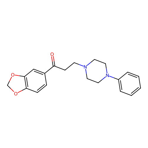1-(1,3-Benzodioxol-5-YL)-3-(4-phenyl-1-piperazinyl)-1-propanone structure