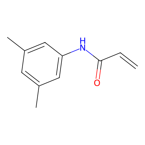 N-(3,5-dimethylphenyl)prop-2-enamide structure