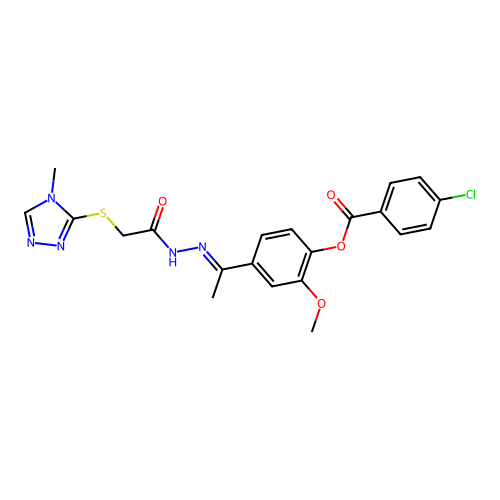 C21H20ClN5O4S structure