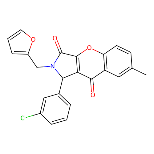 C23H16ClNO4 structure