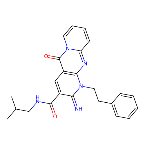 C24H25N5O2 structure