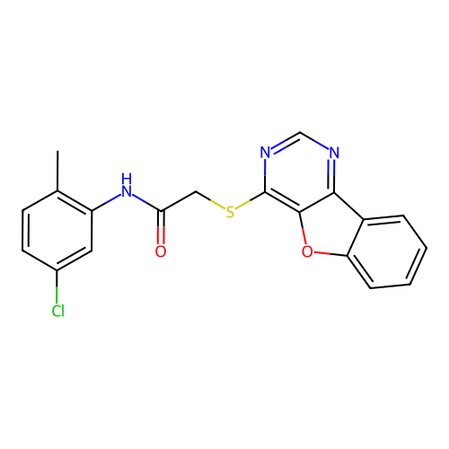 C19H14ClN3O2S structure