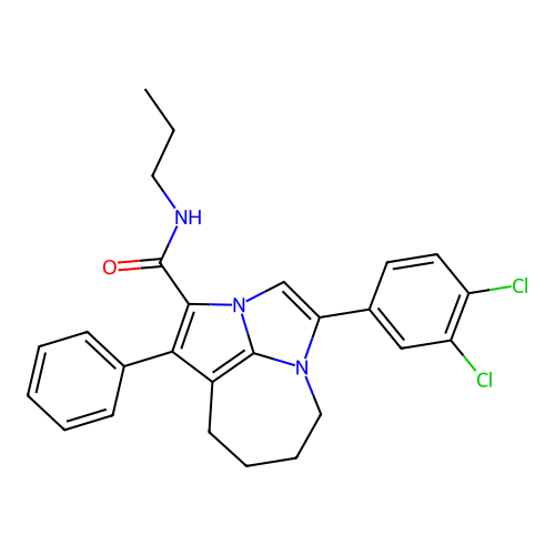 C26H25Cl2N3O structure