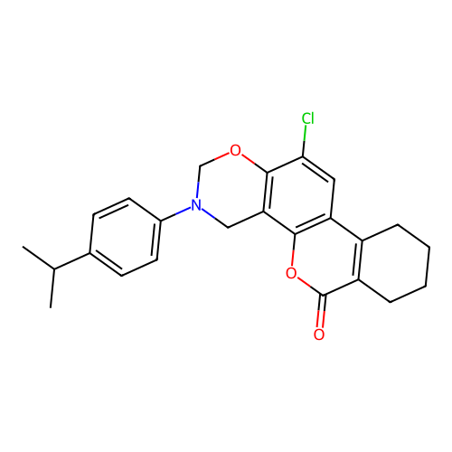 C24H24ClNO3 structure