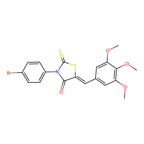 C19H16BrNO4S2 structure