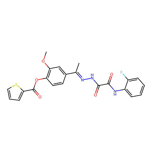 C22H18FN3O5S structure