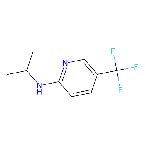 N-Isopropyl-5-(trifluoromethyl)pyridin-2-amine structure