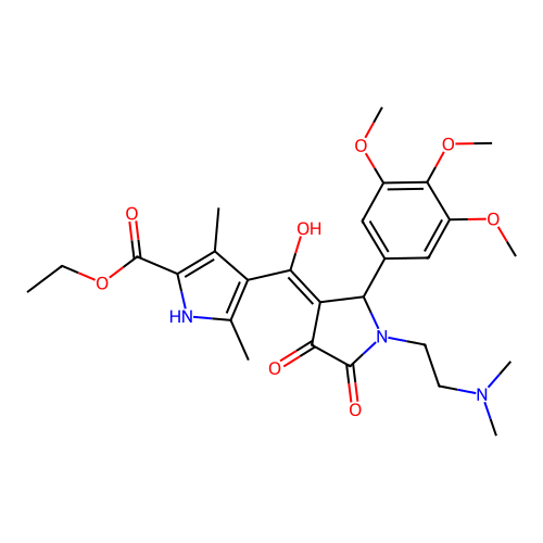C27H35N3O8 structure