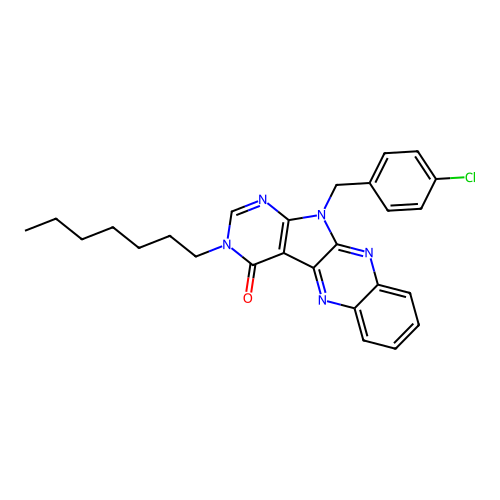 C26H26ClN5O structure
