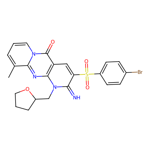 C23H21BrN4O4S structure