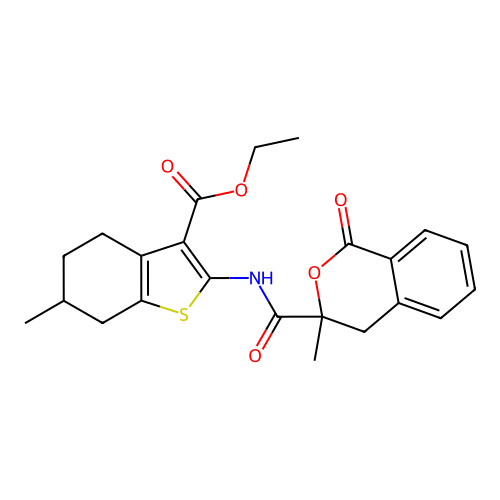 C23H25NO5S structure