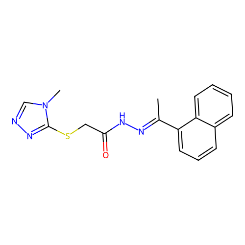 C17H17N5OS structure