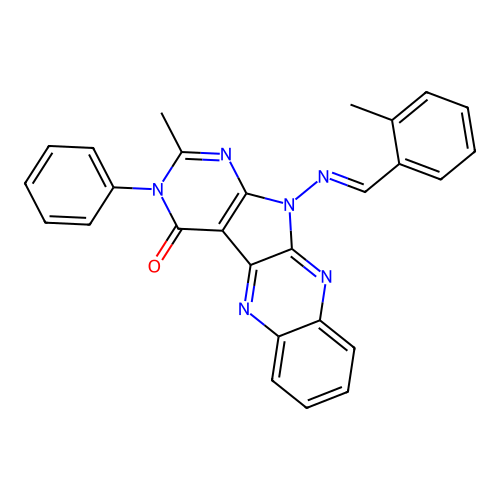 C27H20N6O structure