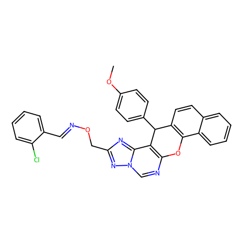 C31H22ClN5O3 structure