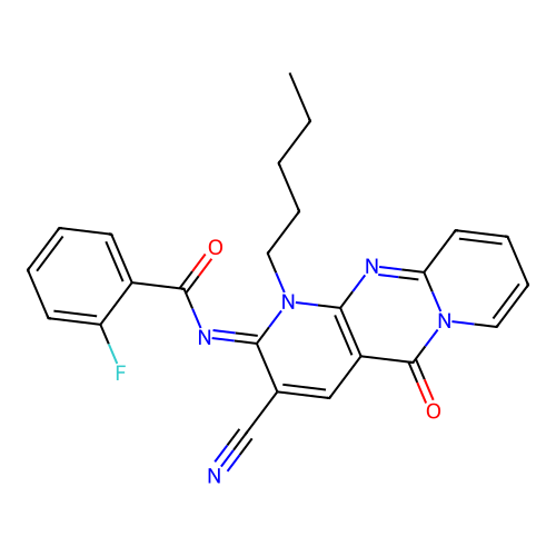 C24H20FN5O2 structure