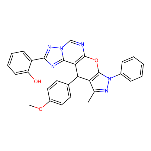 C29H22N6O3 structure