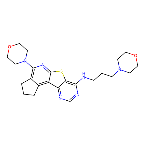 C23H30N6O2S structure