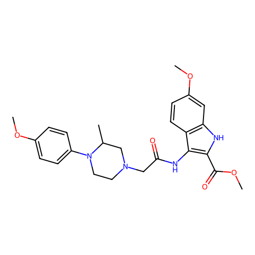C25H30N4O5 structure