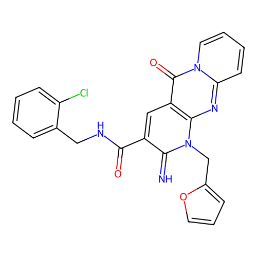 C24H18ClN5O3 structure