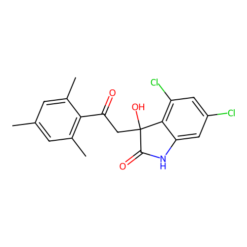 C19H17Cl2NO3 structure