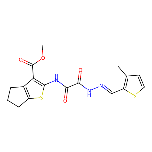 C17H17N3O4S2 structure