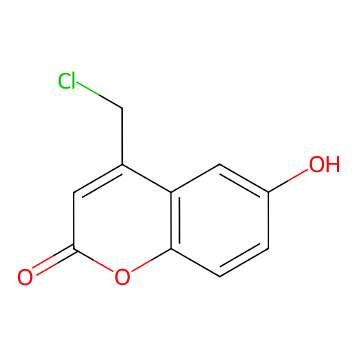 4-(chloromethyl)-6-hydroxy-2H-chromen-2-one structure