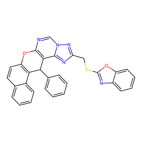 C30H19N5O2S structure