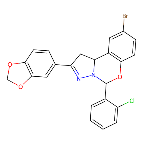 C23H16BrClN2O3 structure