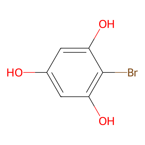 溴间苯三酚 structure