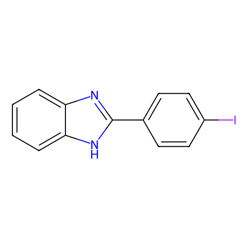 1h-Benzimidazole, 2-(4-iodophenyl)- structure