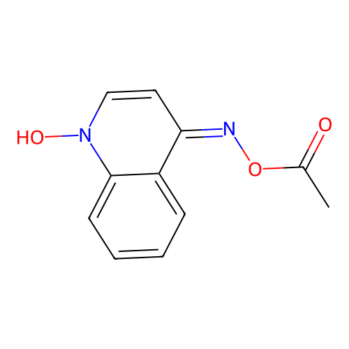 4(1H)-Quinolinone, 1-hydroxy-, O-acetyloxime structure