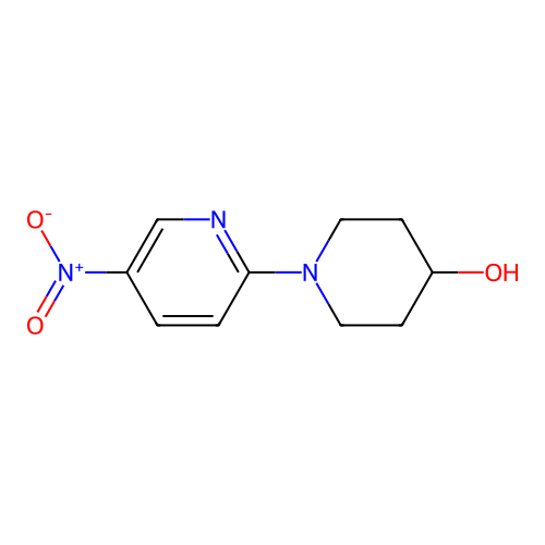 1-(5-Nitropyridin-2-yl)piperidin-4-ol structure