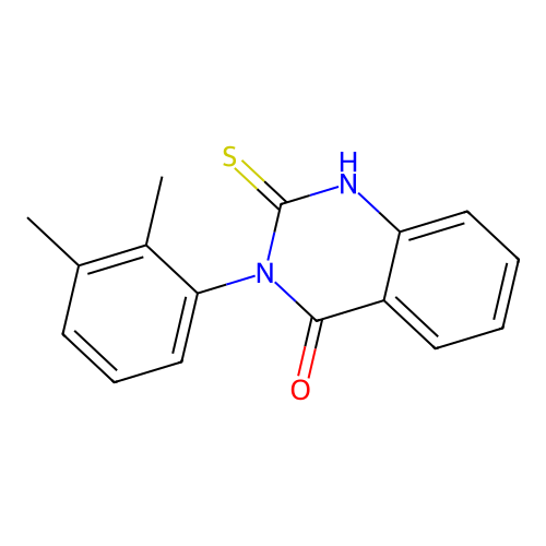3-(2,3-Dimethyl-phenyl)-2-mercapto-3H-quinazolin-4-one structure