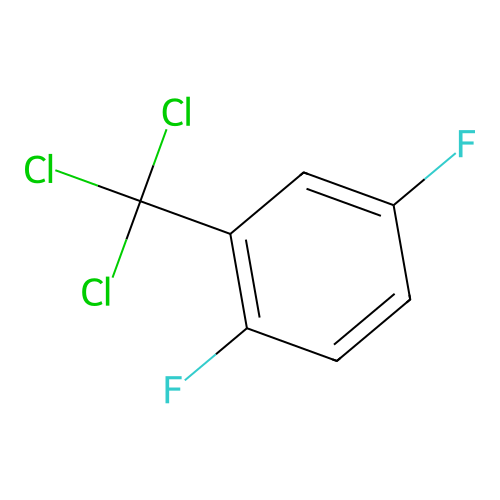 1,4-Difluoro-2-(trichloromethyl)benzene structure