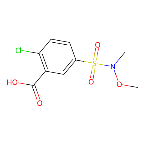 2-Chloro-5-[methoxy(methyl)sulfamoyl]benzoic acid structure