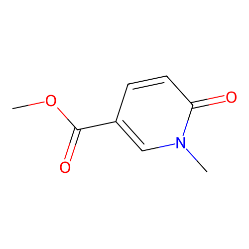 Methyl 1-methyl-6-oxo-1,6-dihydropyridine-3-carboxylate structure