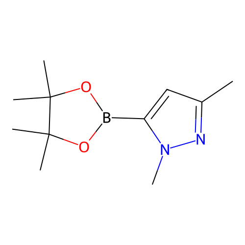 1,3-Dimethyl-5-(4,4,5,5-tetramethyl-1,3,2-dioxaborolan-2-YL)-1H-pyrazole structure