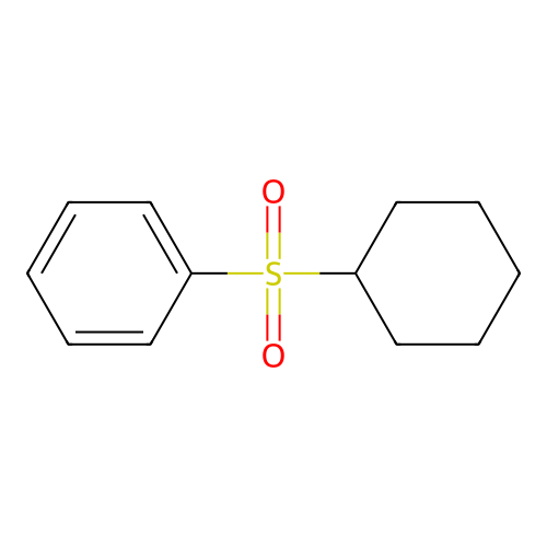 (Cyclohexanesulfonyl)benzene structure