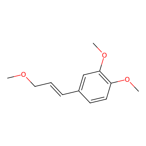 1,2-Dimethoxy-4-(3-methoxy-1-propenyl)benzene structure