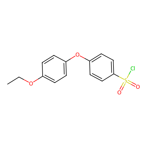 4-(4-Ethoxyphenoxy)benzene-1-sulfonyl chloride structure