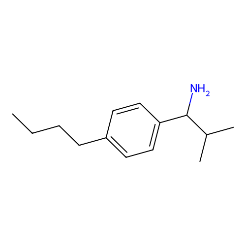 1-(4-Butylphenyl)-2-methylpropan-1-amine structure