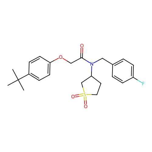 C23H28FNO4S structure