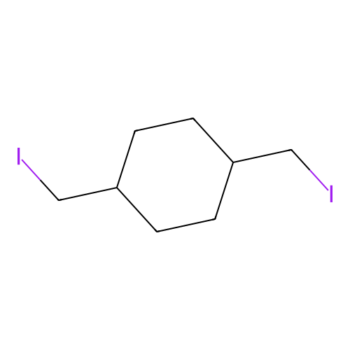 1,4-Bis(iodomethyl)cyclohexane structure