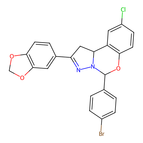 C23H16BrClN2O3 structure