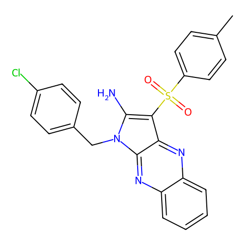 C24H19ClN4O2S structure