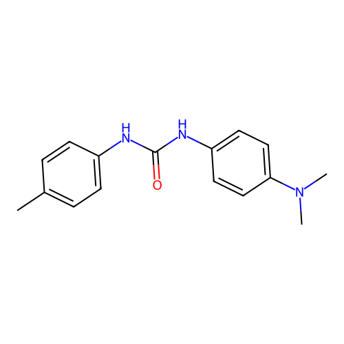1-(4-(Dimethylamino)phenyl)-3-(p-tolyl)urea structure