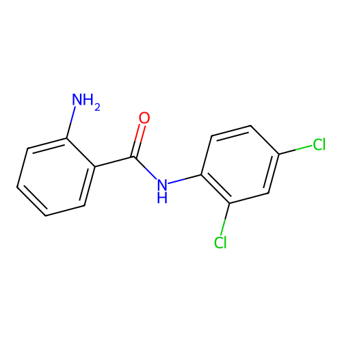 2-amino-N-(2,4-dichlorophenyl)benzamide structure